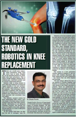 Dr. Dimple Parekh - Robotic Knee Replacement Doctor in Ahmedabad